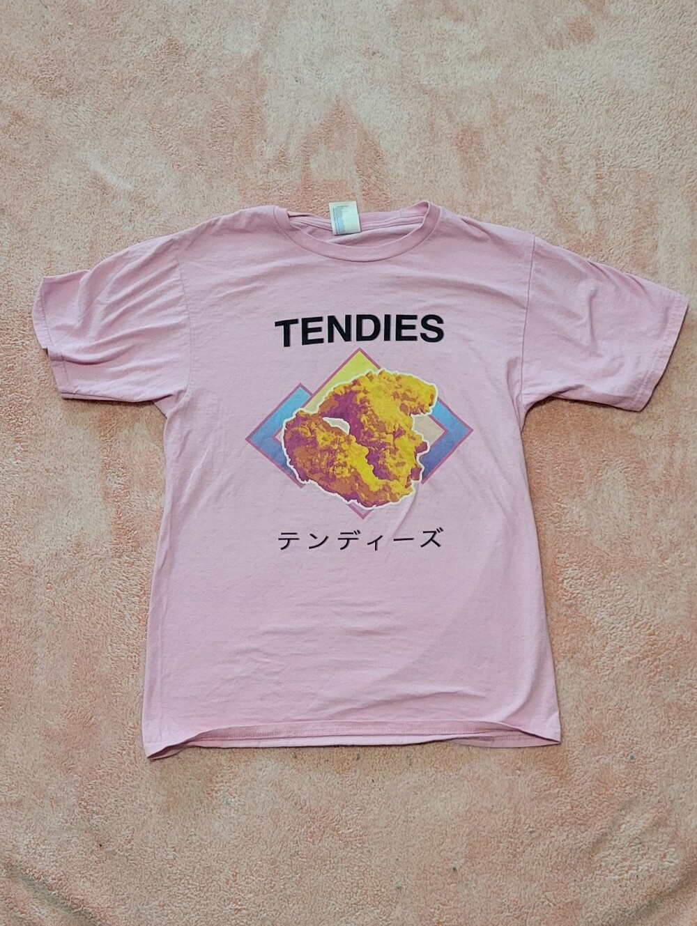 Tendies Japanese Text Shirt